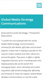 Mobile Screenshot of globalmediastrategy.com